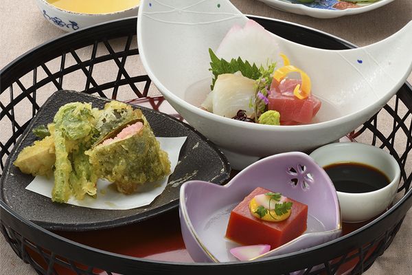 【期間限定】冬遊膳「お花見竹籠膳」