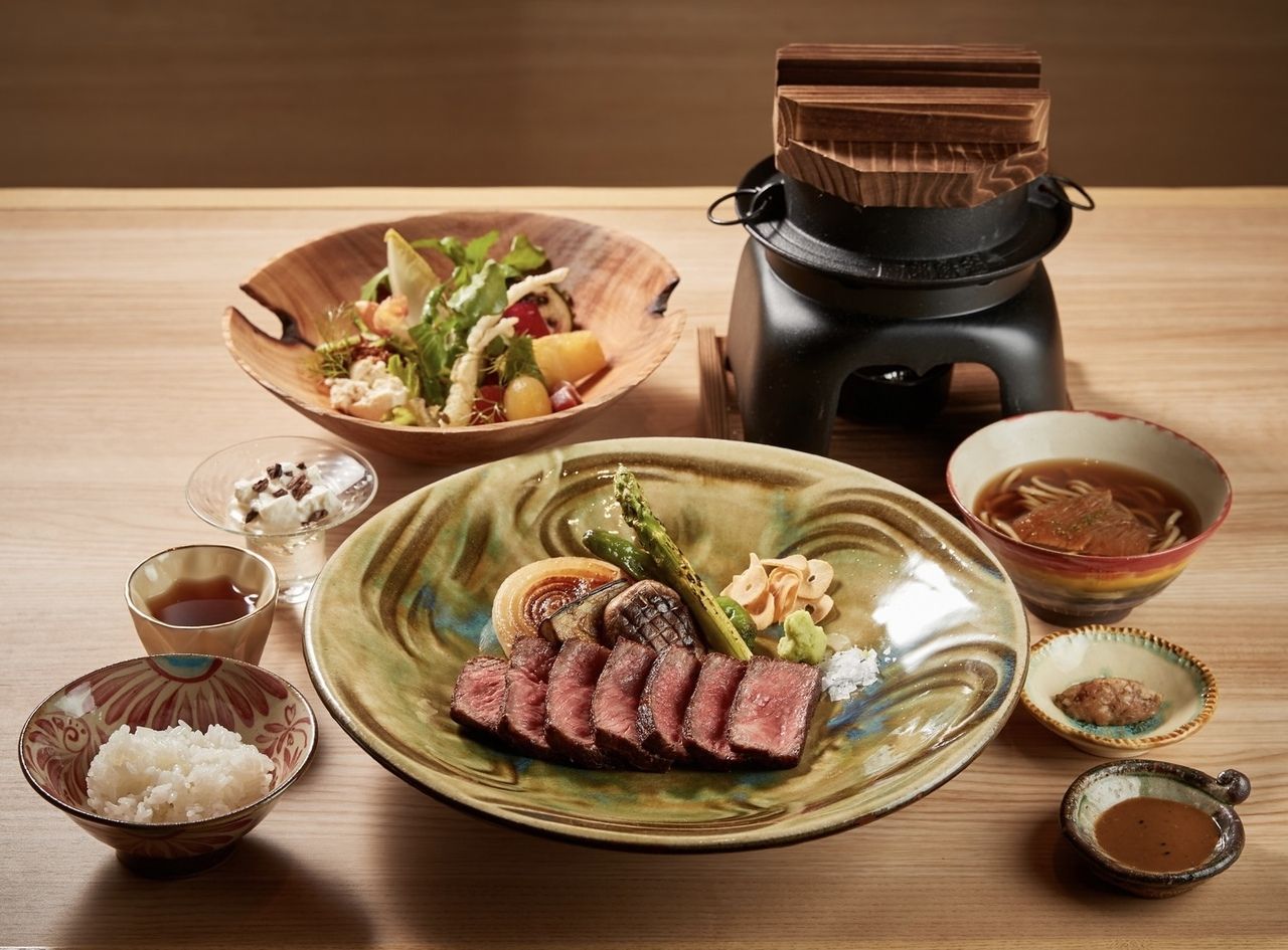 [Sirloin Set] Prawn Bisque Ramen