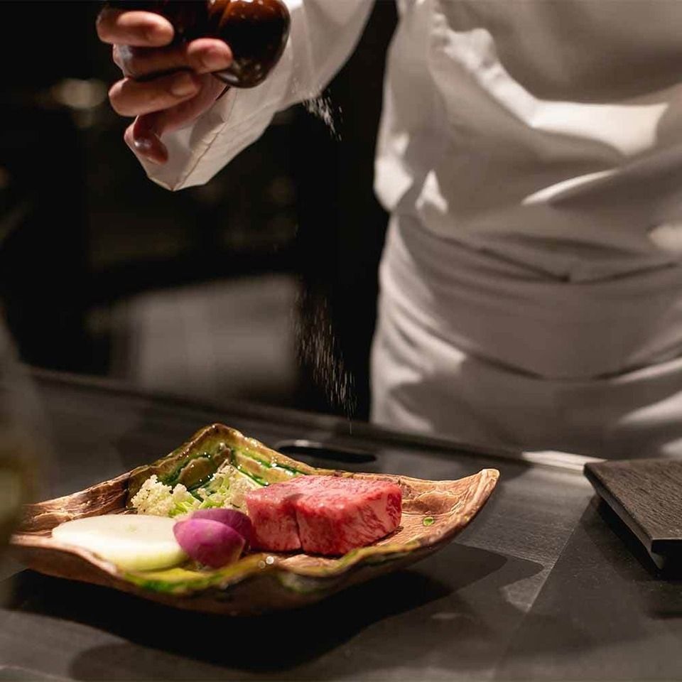 Almuerzo Teppanyaki ¥15,000