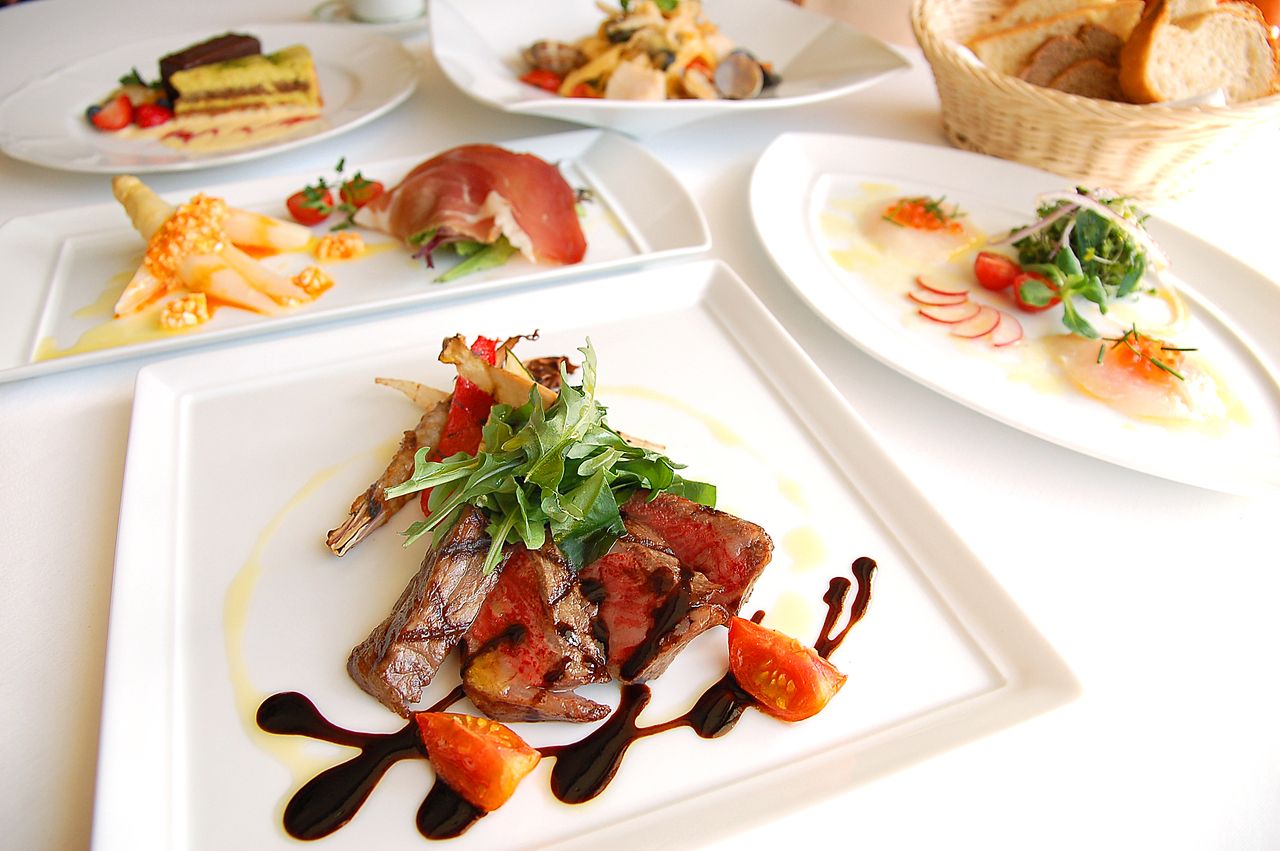 Menu pranzo S — 5 portate, ¥10,000