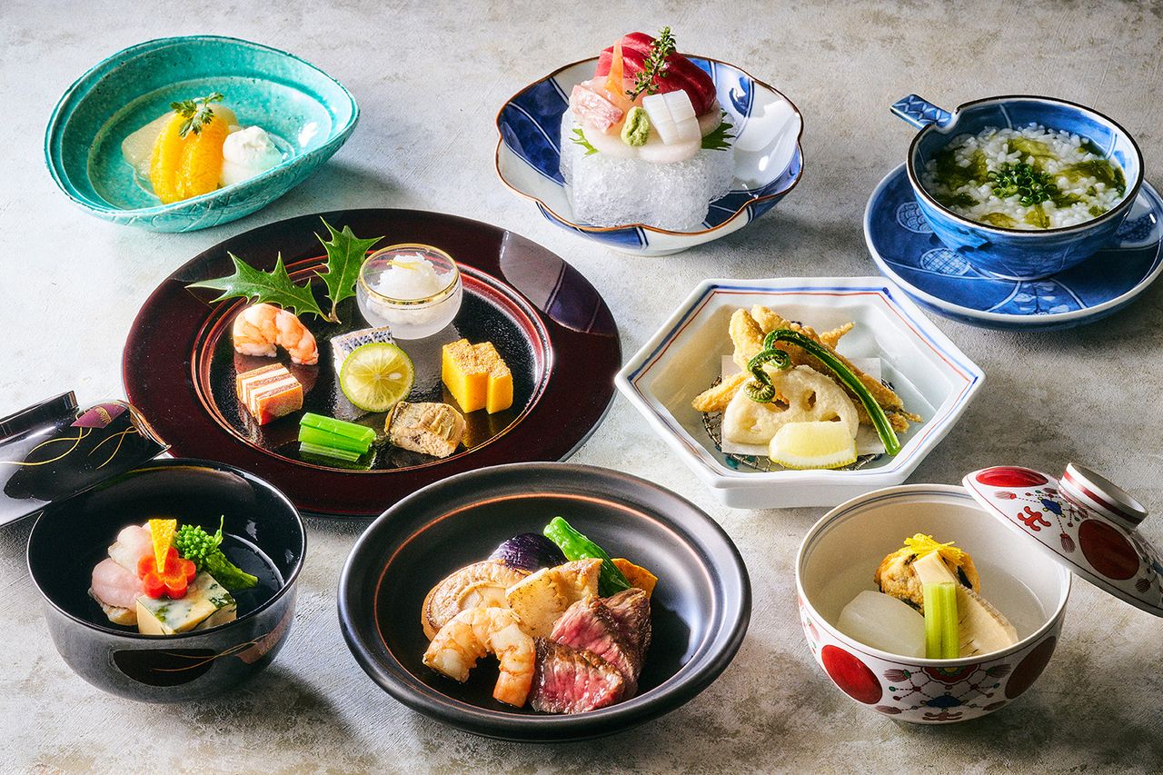 [Lunch] Seasonal Kaiseki Course - Wagyu Beef and Seafood Teppanyaki Kaiseki Course (Saturdays, Sundays, and public holidays from February 7th to March 1st, 2026)