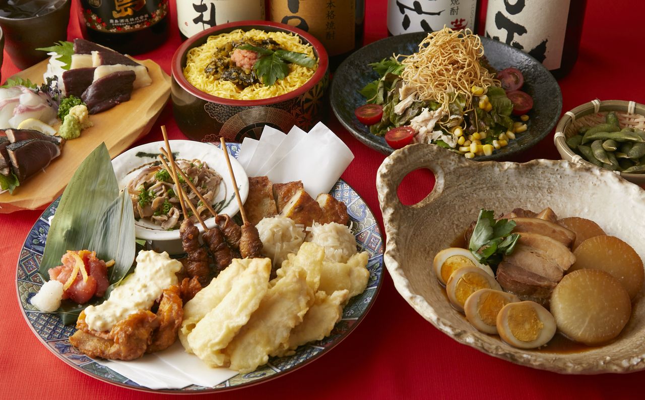 九州郷土料理堪能コース【2H飲放付】5500円