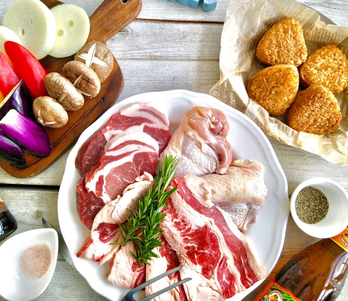 【ワイルドBBQプラン】ウッドデッキエリア