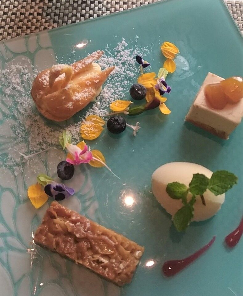 メッセージ付きデザートプレート