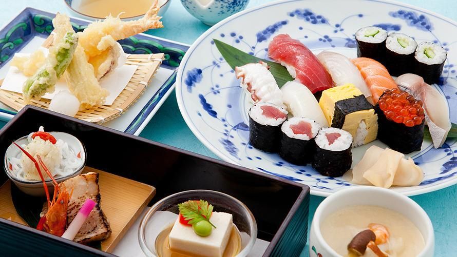 Sushi lunch “Sazanami”