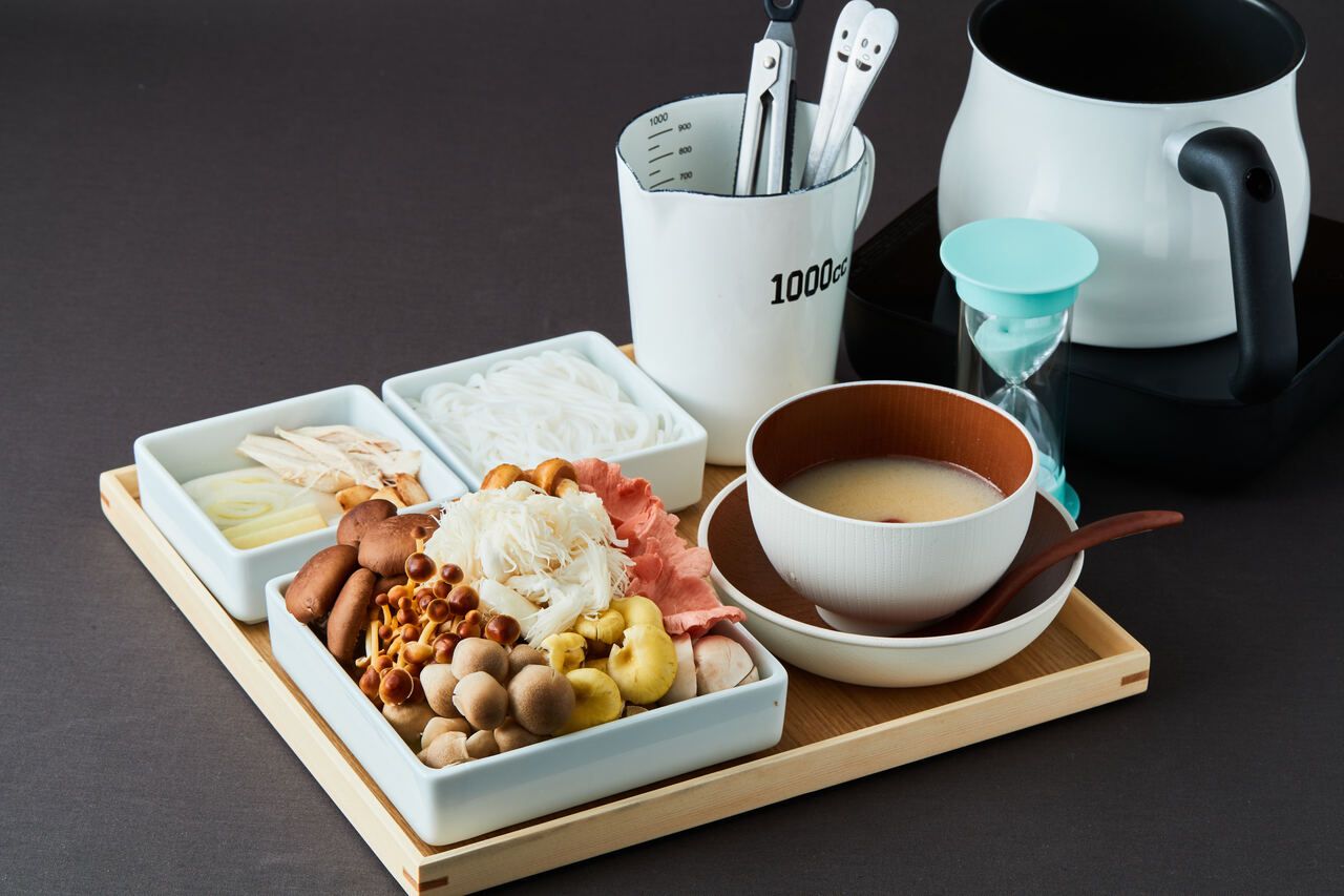 薬膳キノコ鍋コース