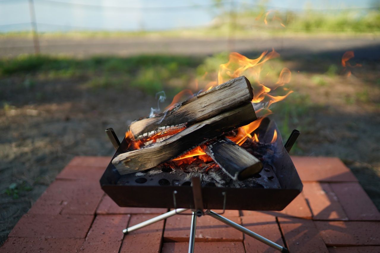 焚火台セットつき【大人用】焚火体験レンタルセット