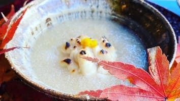 PARIS懷石套餐【三河一色鰻魚】葉掛米　　　套餐