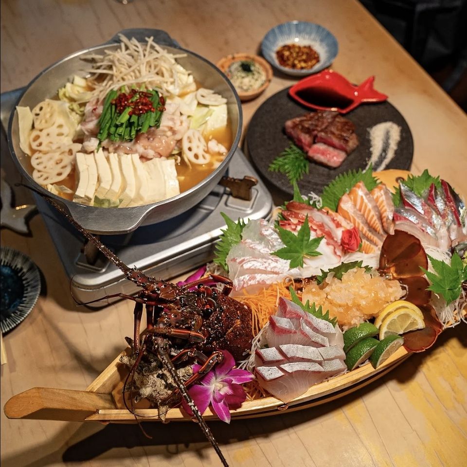 [Luxurious satisfaction! ] Sashimi, dry aged wagyu beef special course