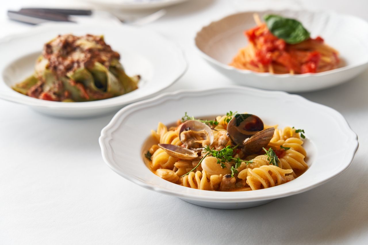 Weekday 4-Course Lunch Set: Appetizer, Pasta , Dessert  and Coffee