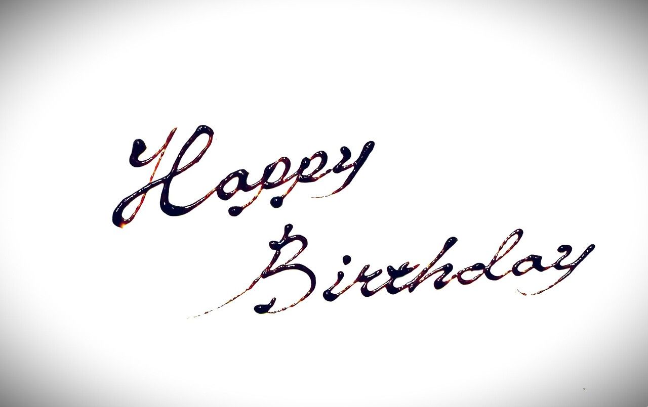 Chocolate Message Plate for Dessert