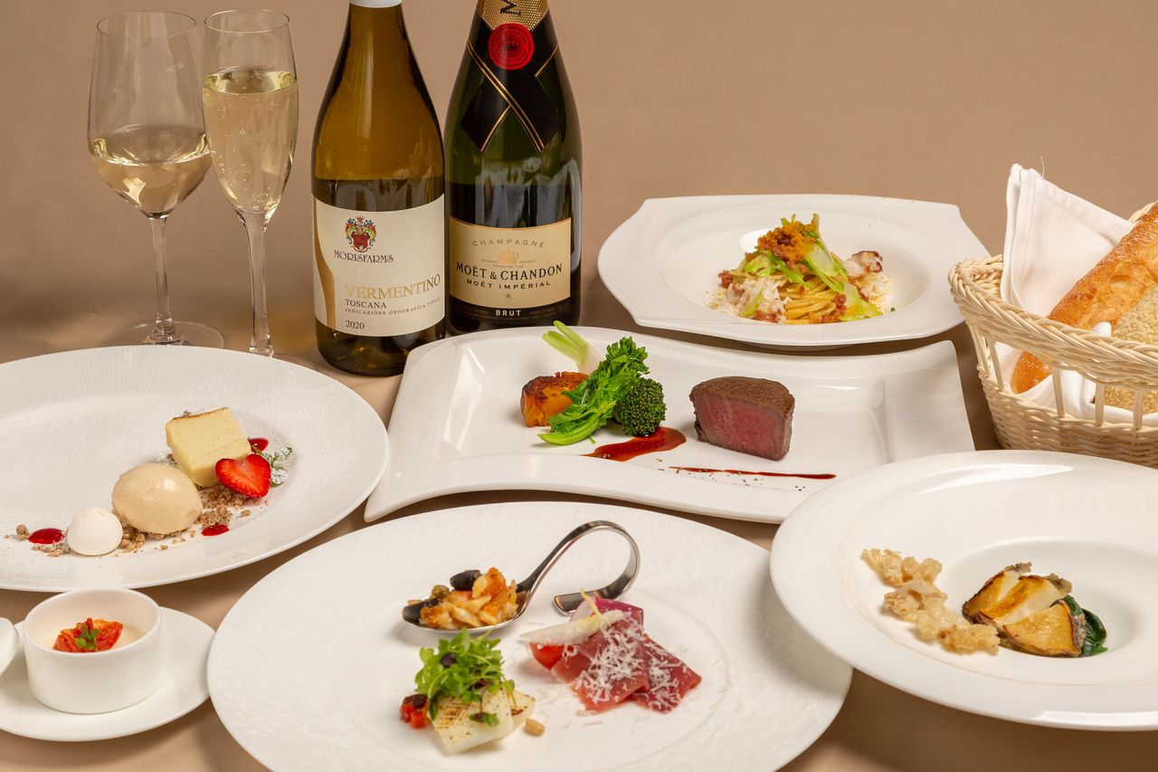 シェフお任せコース　￥7,700