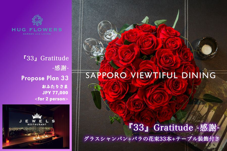  【プロポーズプラン】『33』Gratitude / 感謝