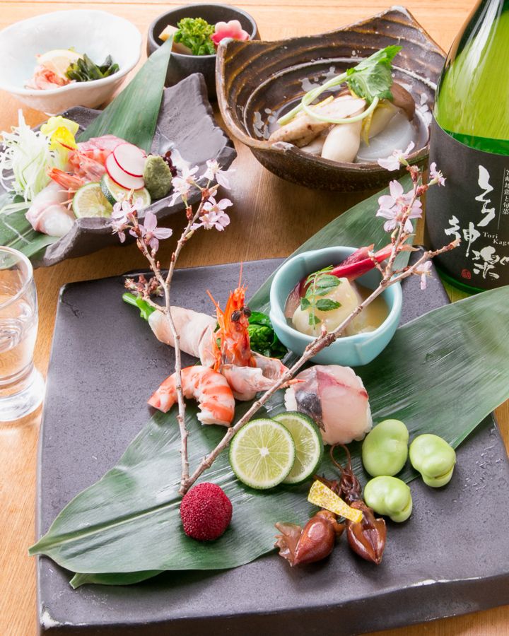 【취 가구라 코스】＜10품＞ ▶︎