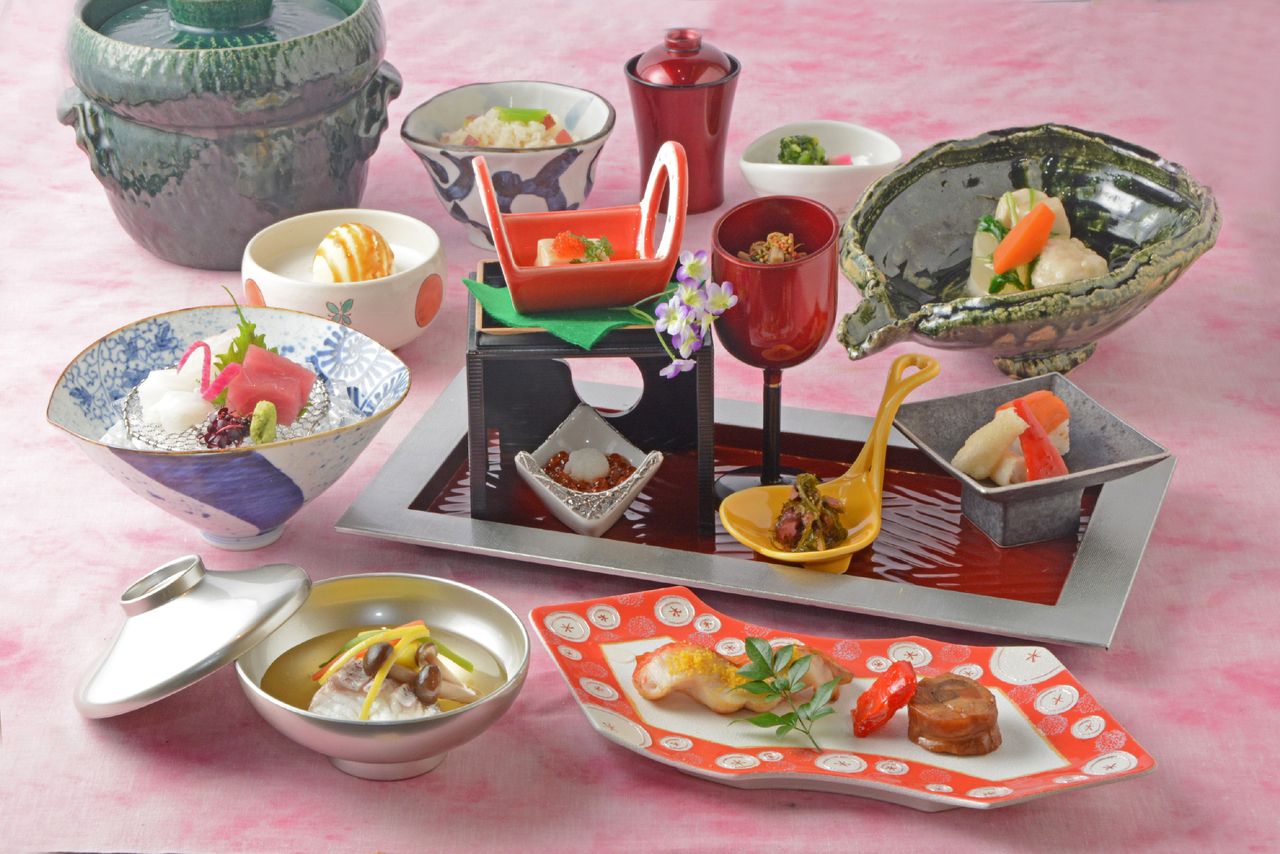 大师的季节性怀石料理