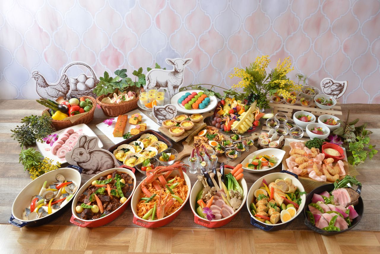 [Guaranteed window seating] Over 50 types of buffet! Enjoy seasonal flavors and a live kitchen!