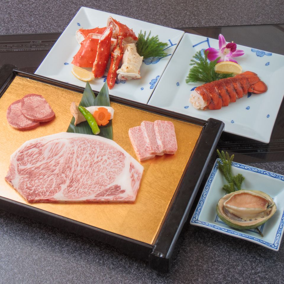 Barbecue “Tsuki Course” All You Can Eat with All You Can Drink（120min) High quality beef, King Crab, Lobster are included