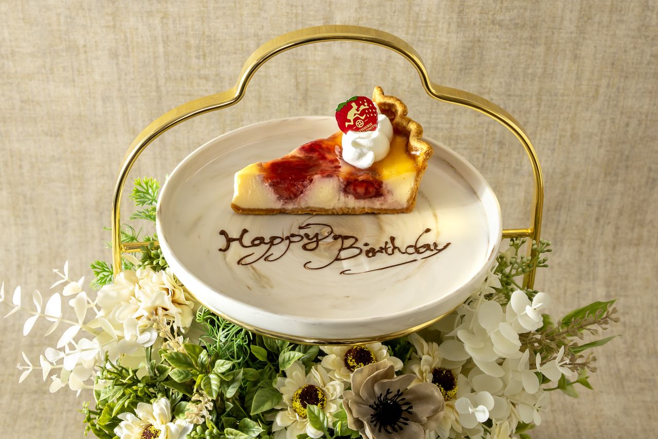 メッセージ付きデザートプレート(1名様分)