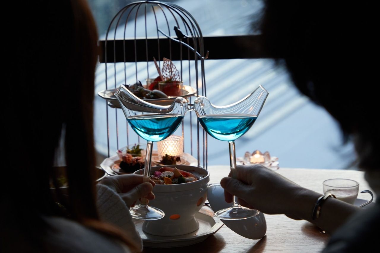 [Standard] 10 dishes in total/Enjoy popular items Standard dinner course with night view and Italian food