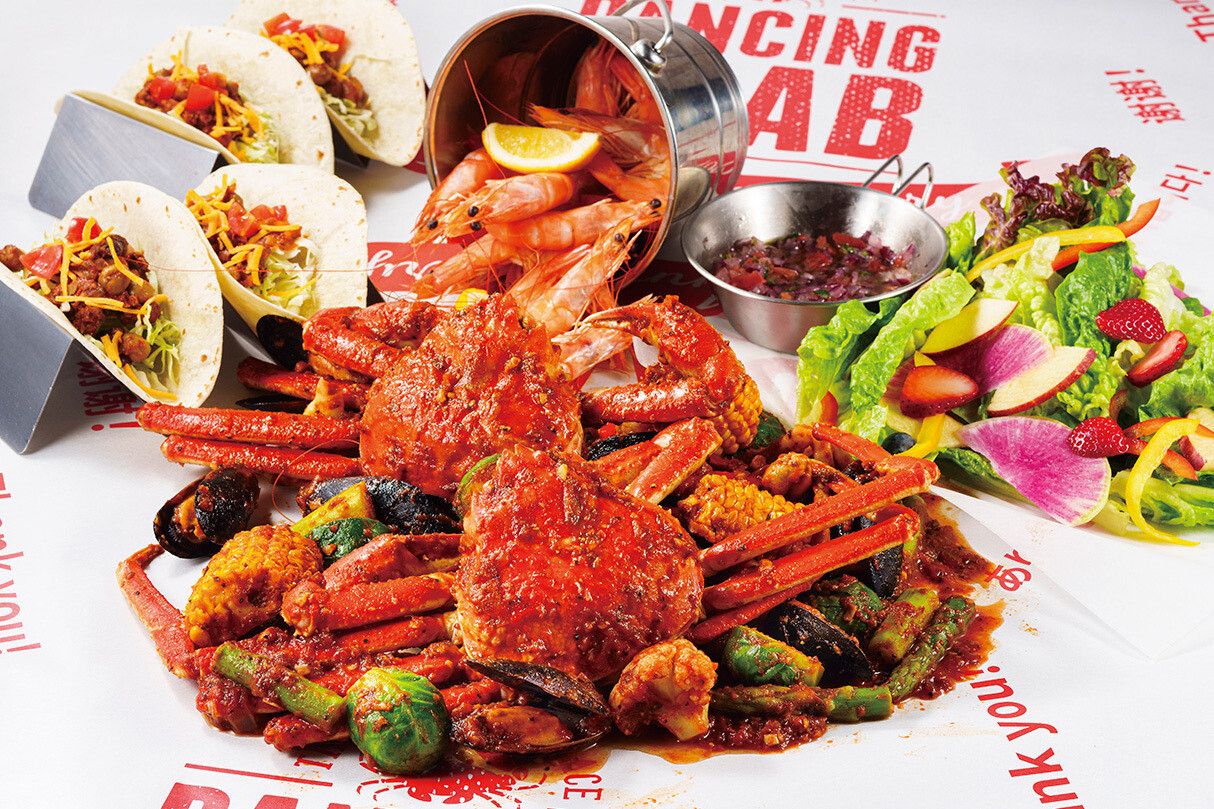 Snow Crab Combo Bag spring course ¥5500 per person