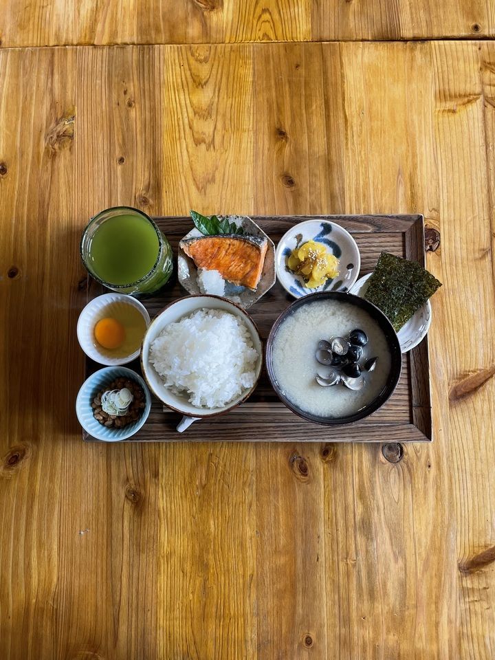 Breakfast on the last day trip