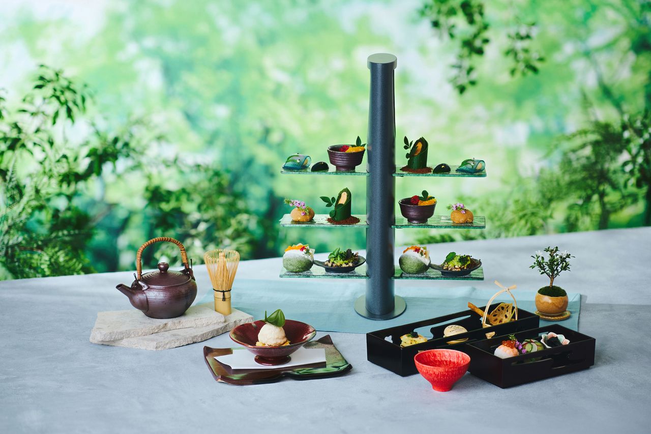 【平日限定割引き】千の茶会アフタヌーンティー～風薫る茶事～