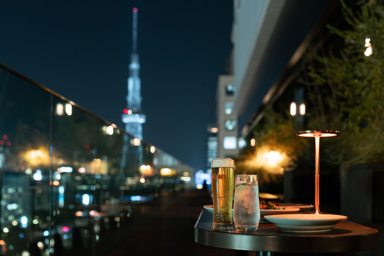 【テラス席確約】ROOFTOP で楽しむ 泡と風のテラスプラン