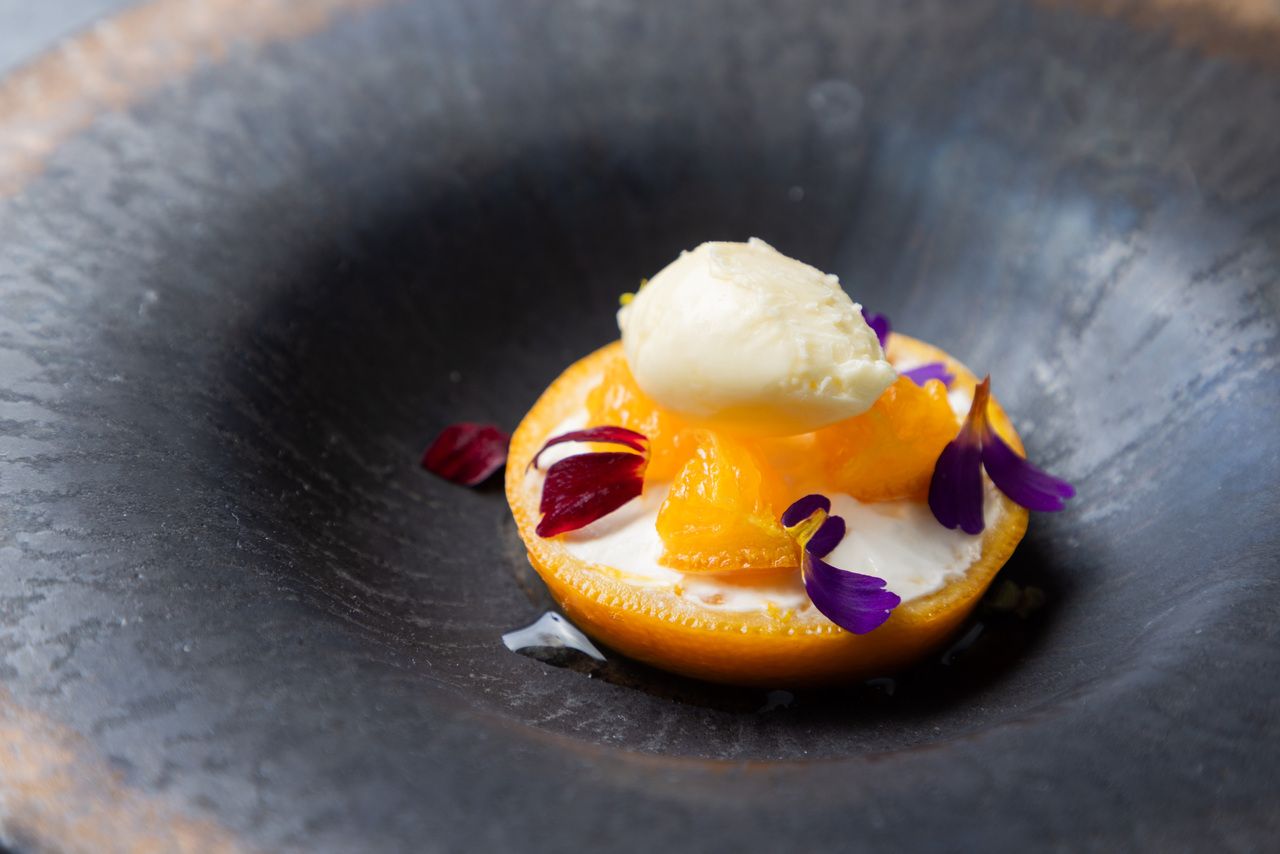 Aged beef and fish full course