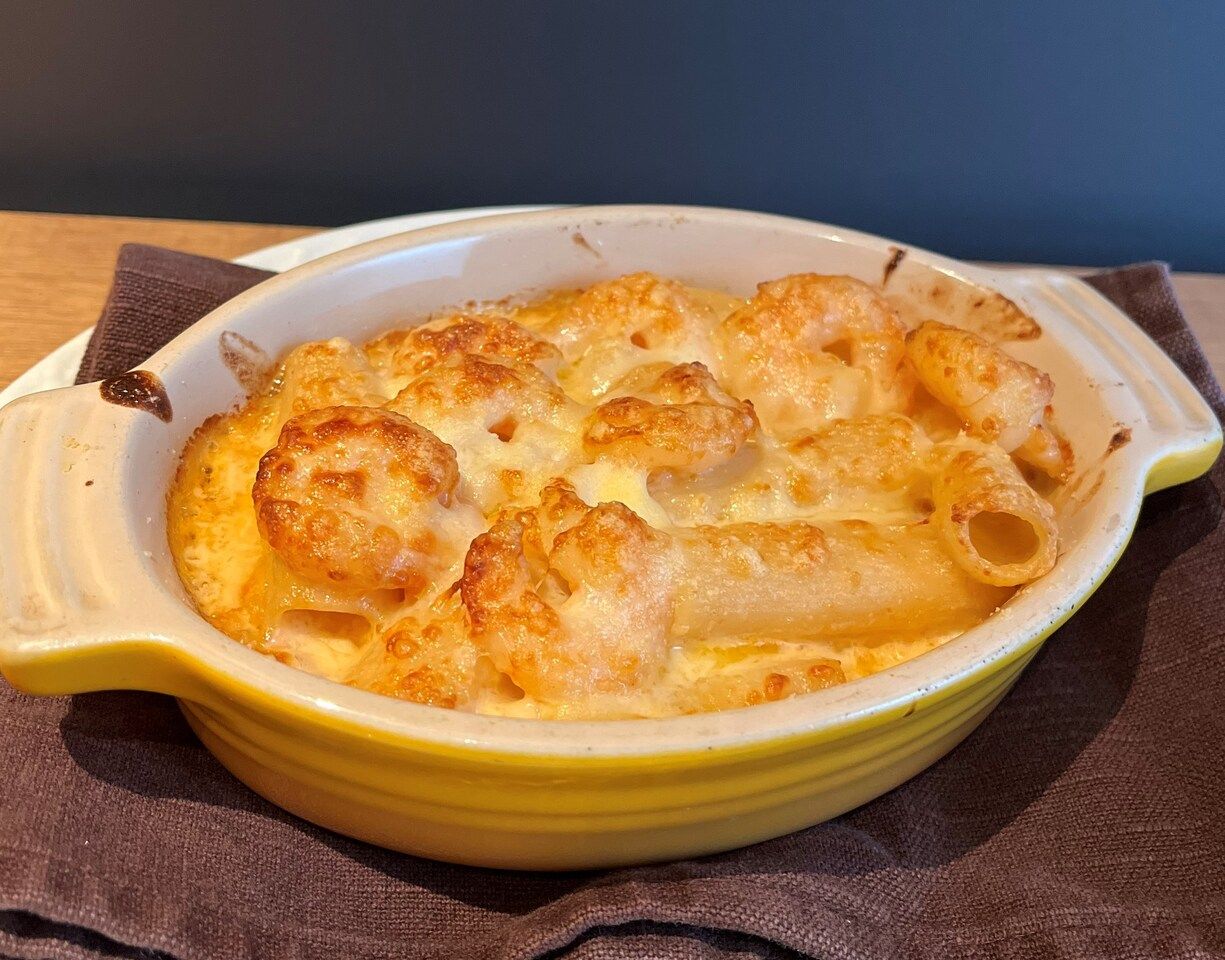 海老とマカロニのグラタン
