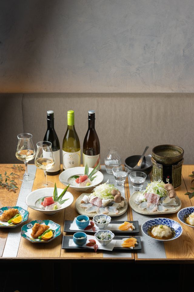 【ディナー限定】季節の美味を味わい尽くす【春の旬食材ととらふぐのしゃぶしゃぶ】の口福コース