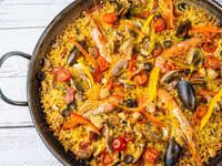 【特大】シーフードパエリア