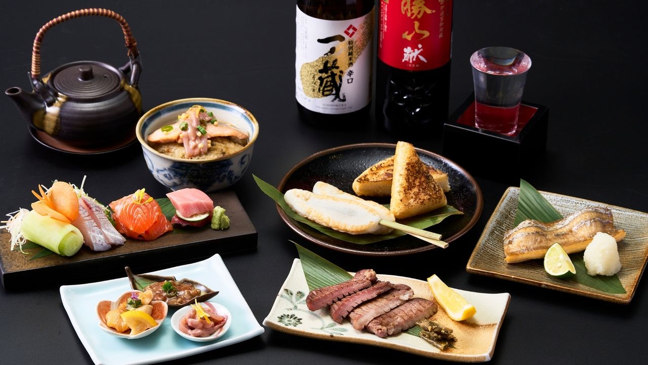 [Seasonal Selection] Enjoy Sendai's seasonal specialties and local sake from the Tohoku region (90 minutes, until 9/30)