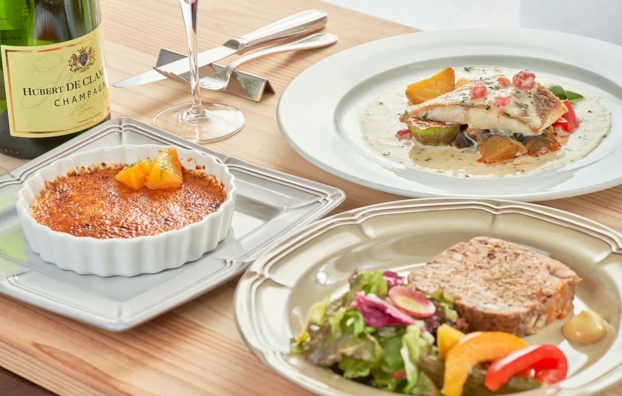 【ランチ】季節のオランジュランチ Bコース（スタンダードコース）