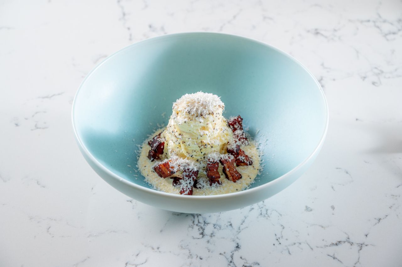 卡邦尼意麵與脆培根