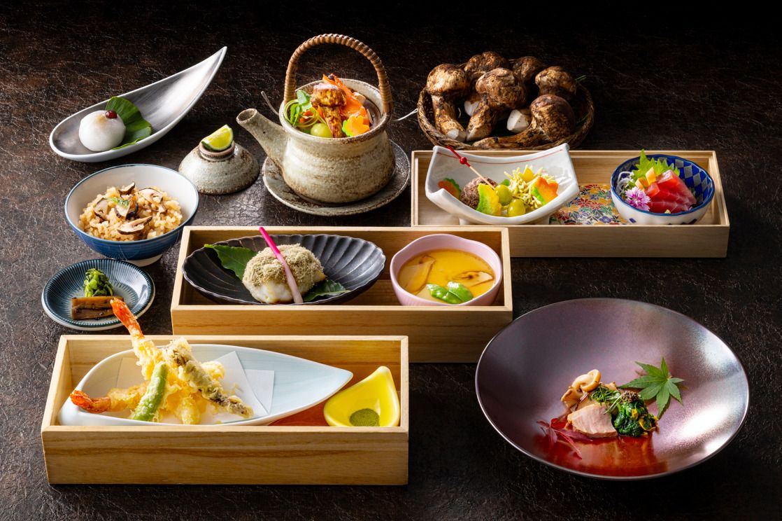 Lunch-only "Matsutake Gozen"