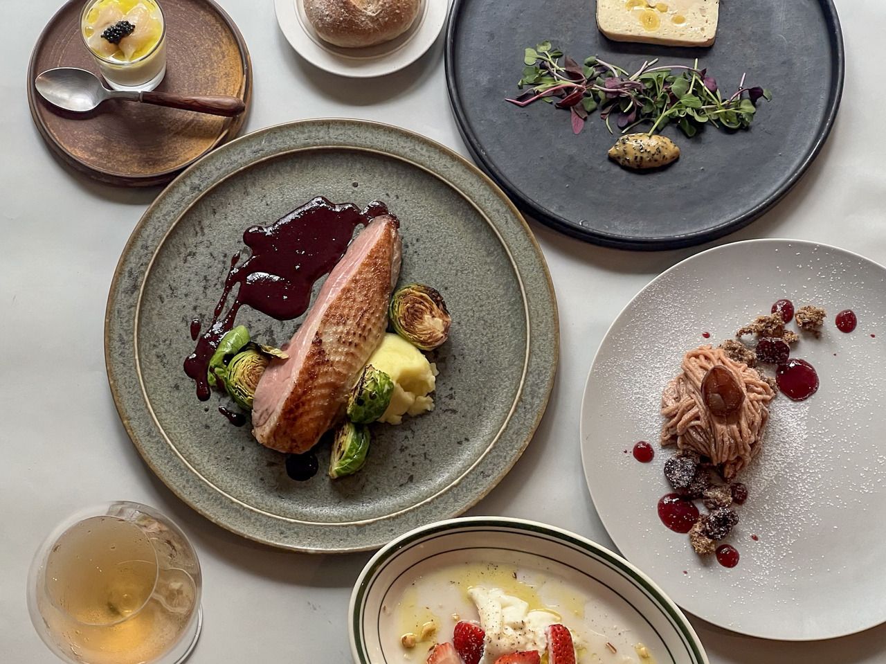 【全5道菜 - BRUNCH COURSE 早午餐套餐】