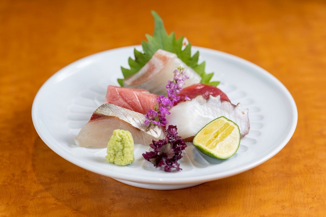 키와미 스시 코스(최상급 스시 코스)