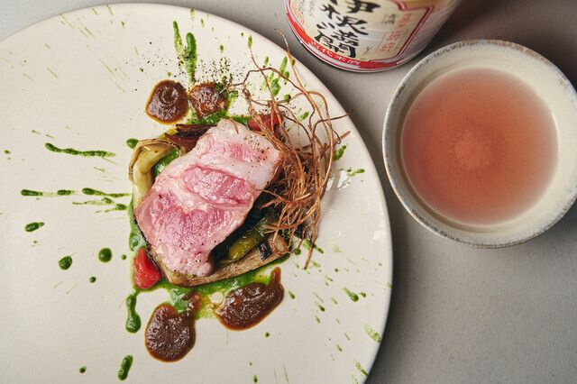 [晚餐] 8道菜、8种清酒+有趣的搭配套餐