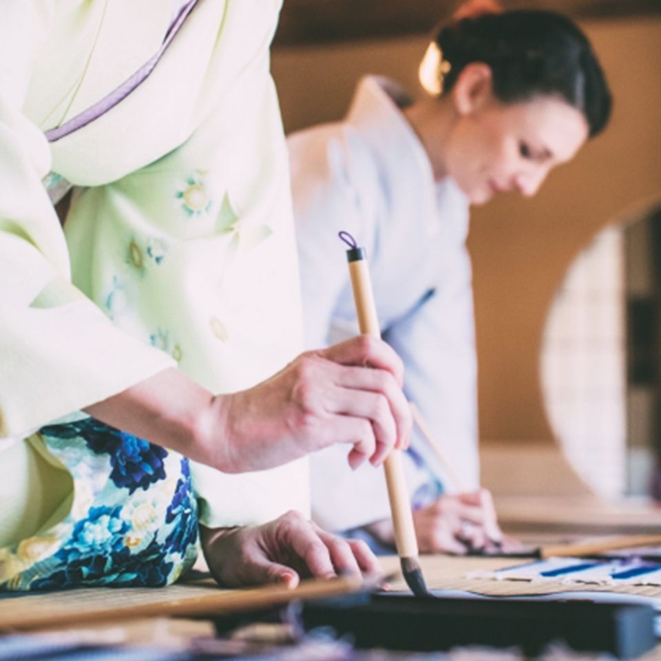 Calligraphy experience and photography plan
