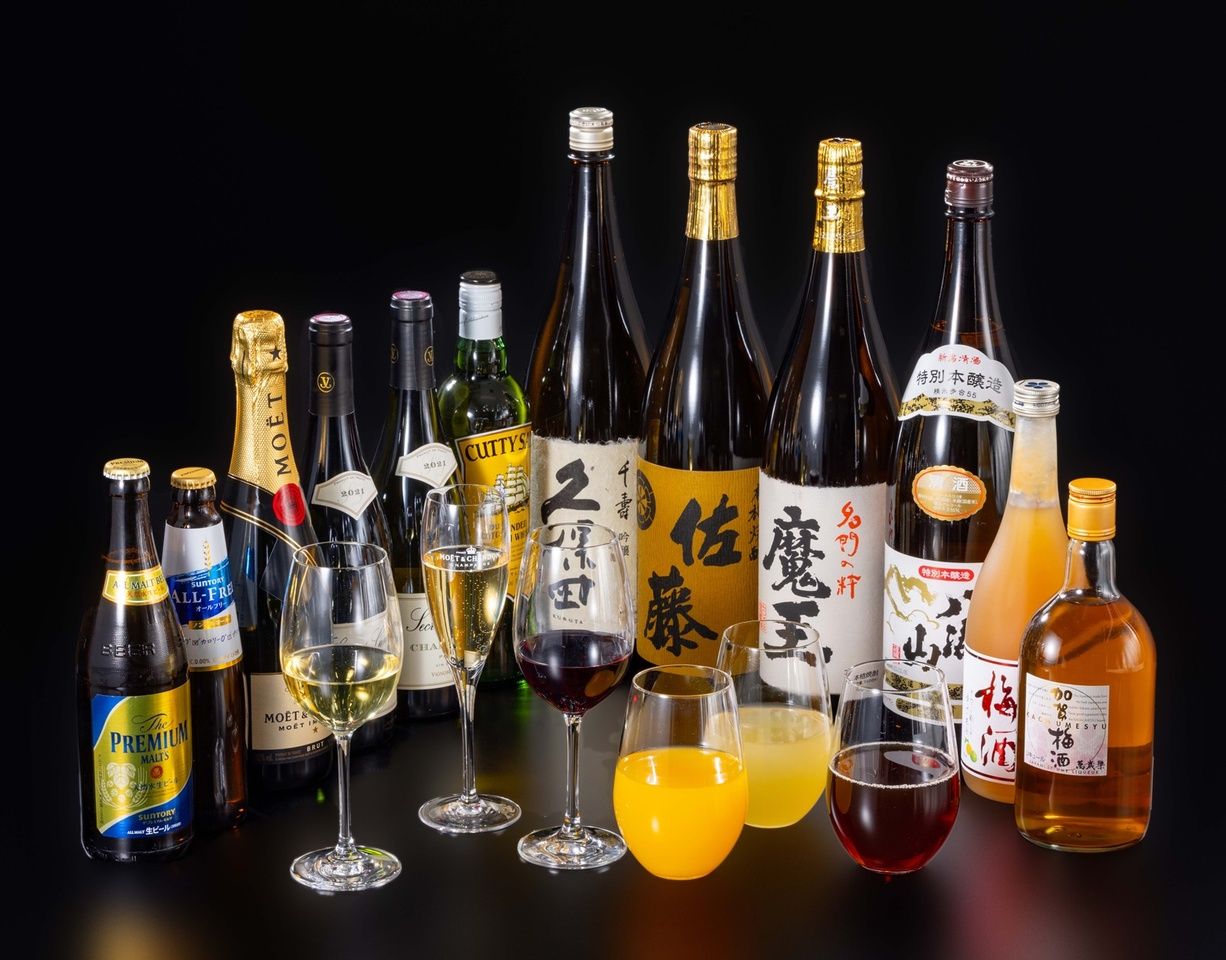 ●【個室】専用<120分>オプションの『プレミアムアルコール飲み放題』