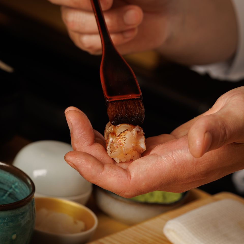 Standard Omakase Course with All-You-Can-Drink