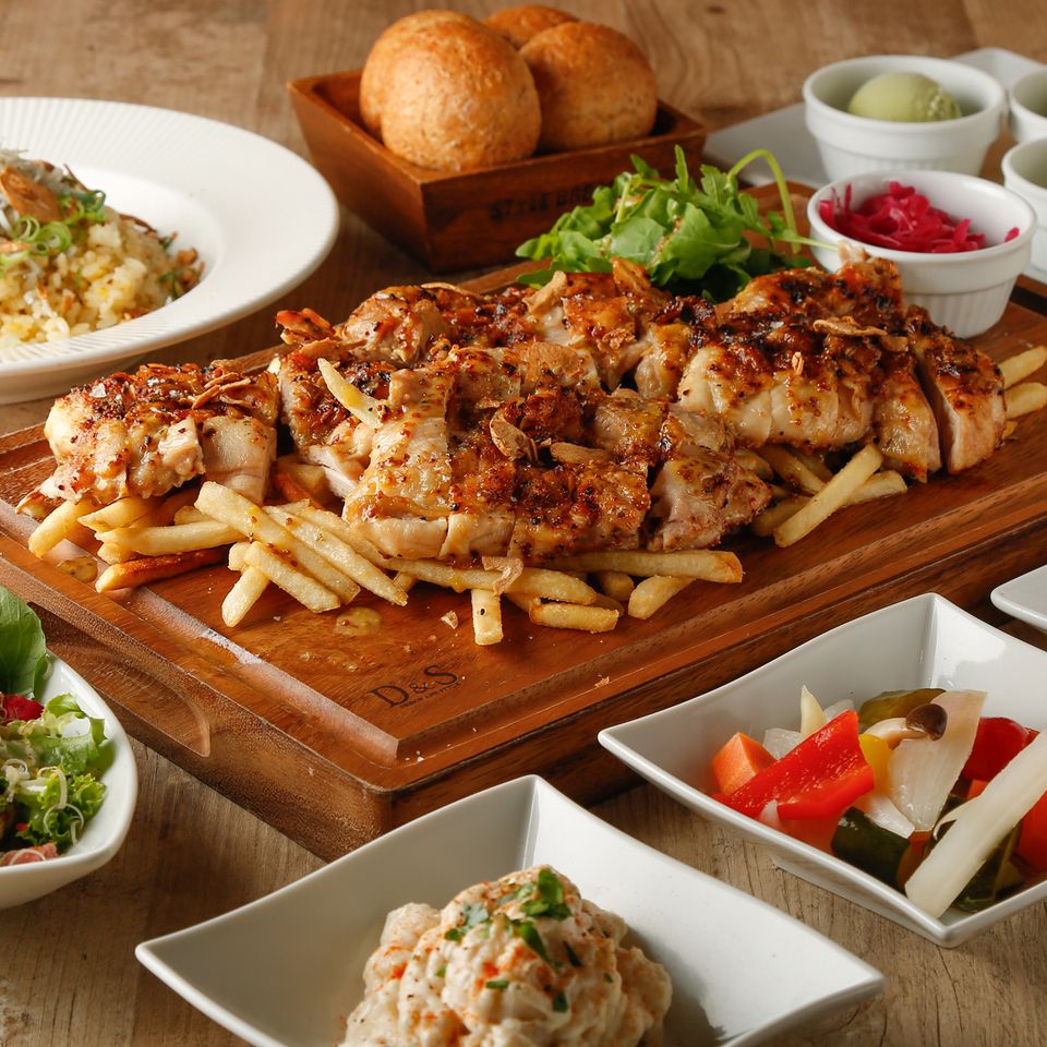 9/26～《DEN表参道の秋涼カジュアルプラン‼》季節の前菜3種や料理長お勧めお肉料理など全5品【2時間飲み放題付き】お一人様5,000円