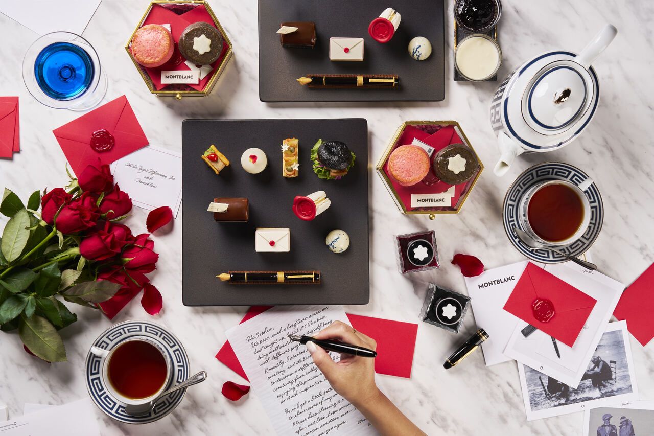 [Early-bird 15% off — book 3 weeks in advance] St. Regis Afternoon Tea with Montblanc