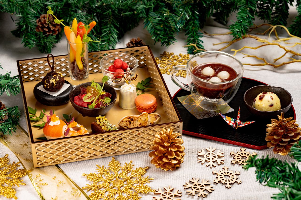 Grove Lounge Japanese Christmas Afternoon Tea