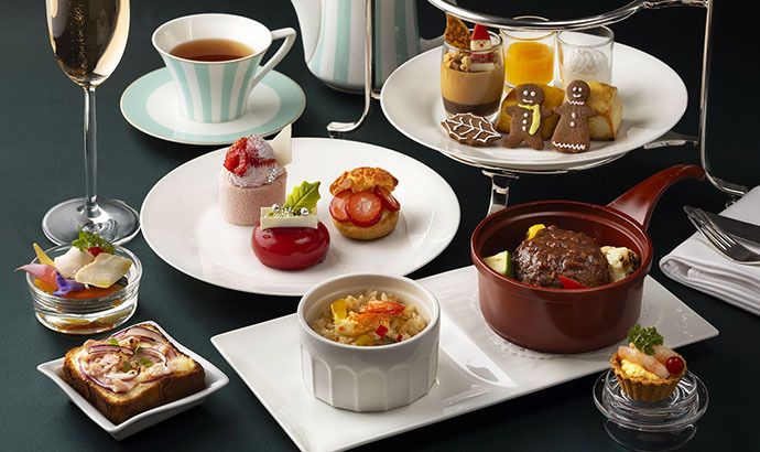 [2-hour entry limit: 13:00/14:00/15:00/16:00/17:00/18:00] 2025.12/20-12/25 Christmas Afternoon Tea Timeless Elegance