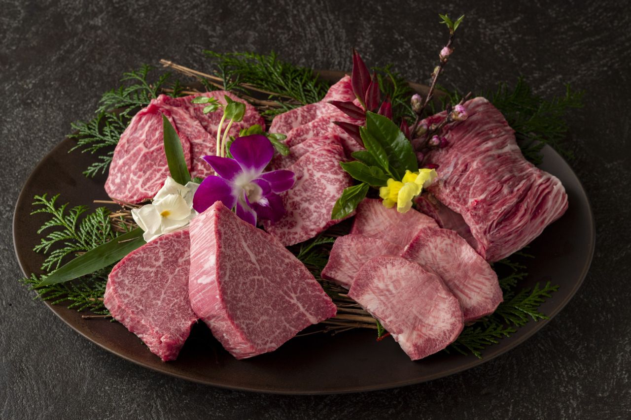 [A gem of a 45,000 yen course] A luxurious course that ends with a Chateaubriand bowl with sea urchin caviar, "Gifu Prefecture, Soga-san's Life Ichiban" (the only one in Tokyo), a double fillet cutlet sandwich, cold noodles with sea urchin caviar, and earth melon fruit punch.