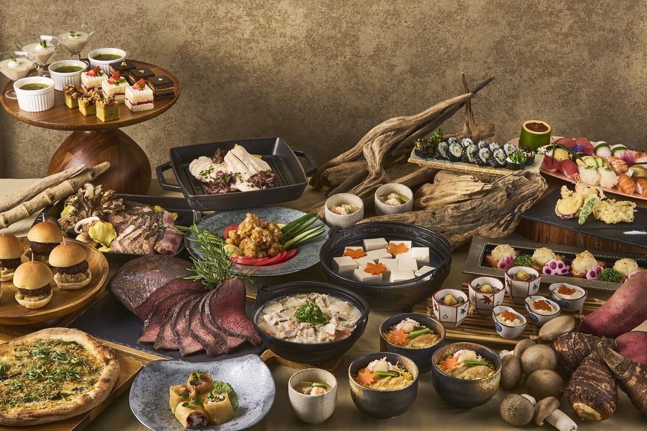 [November and December: Kyoto's Winter Blessings] Weekend and Holiday Lunch Buffet (90-minute limit)