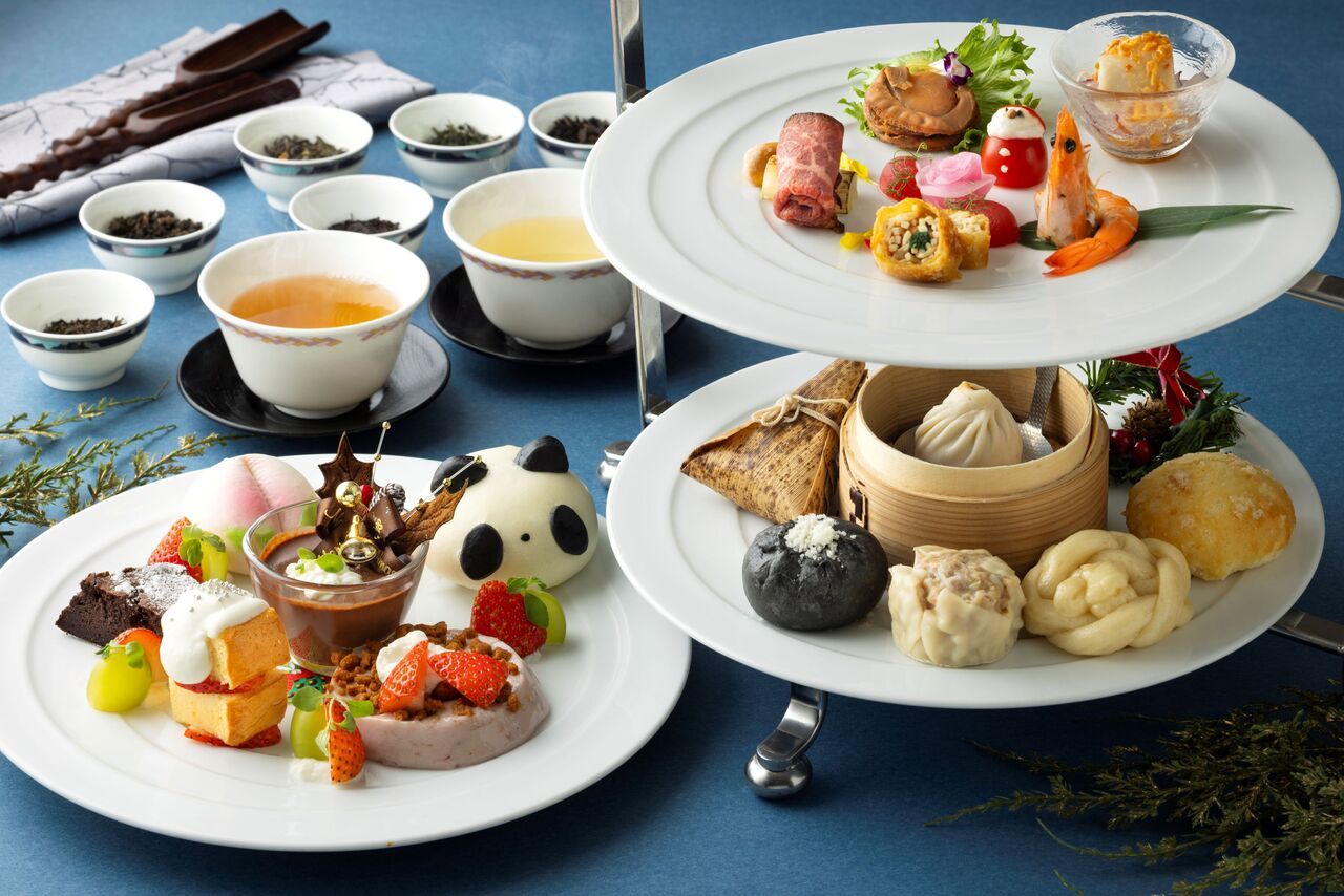 12月　季節のアフタヌーンティーセット