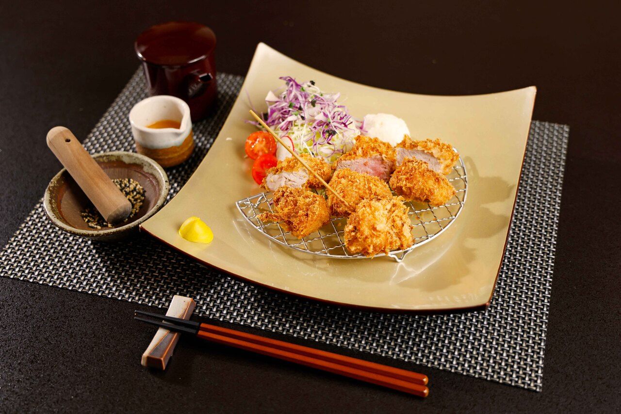 「那須郡司豚」のとんかつ（ヒレ）