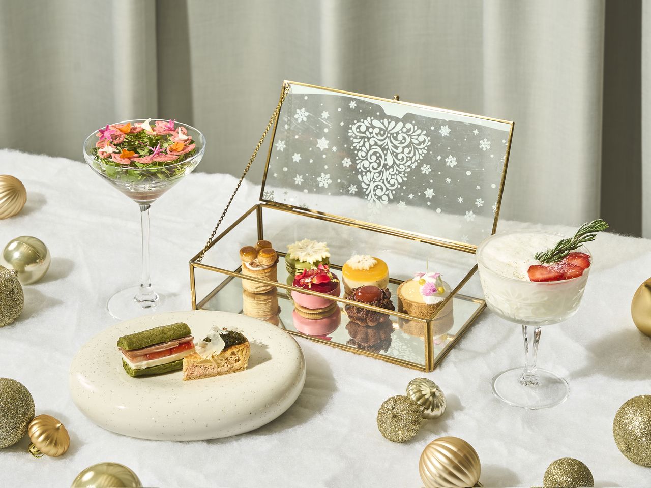 12/1~ Festive Afternoon tea
